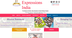 Desktop Screenshot of expressionsindia.org